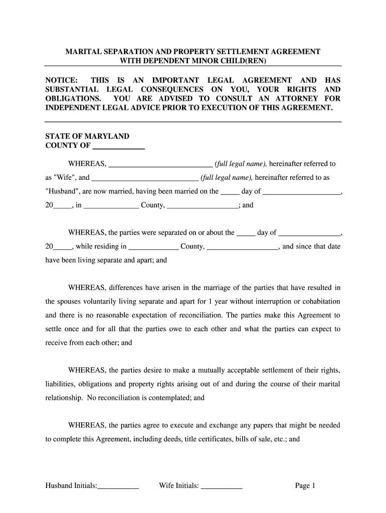 MD DO 11A  Form