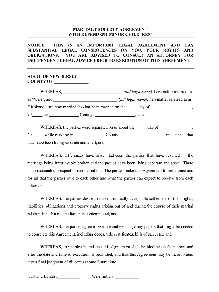 NJ DO 11A  Form