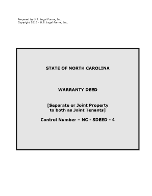 Warranty Deed Property  Form