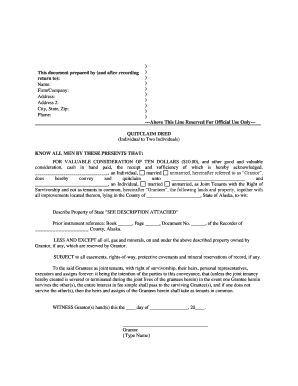 Alaska Deed  Form