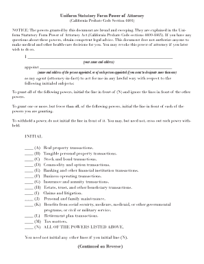 Ca Probate Code  Form