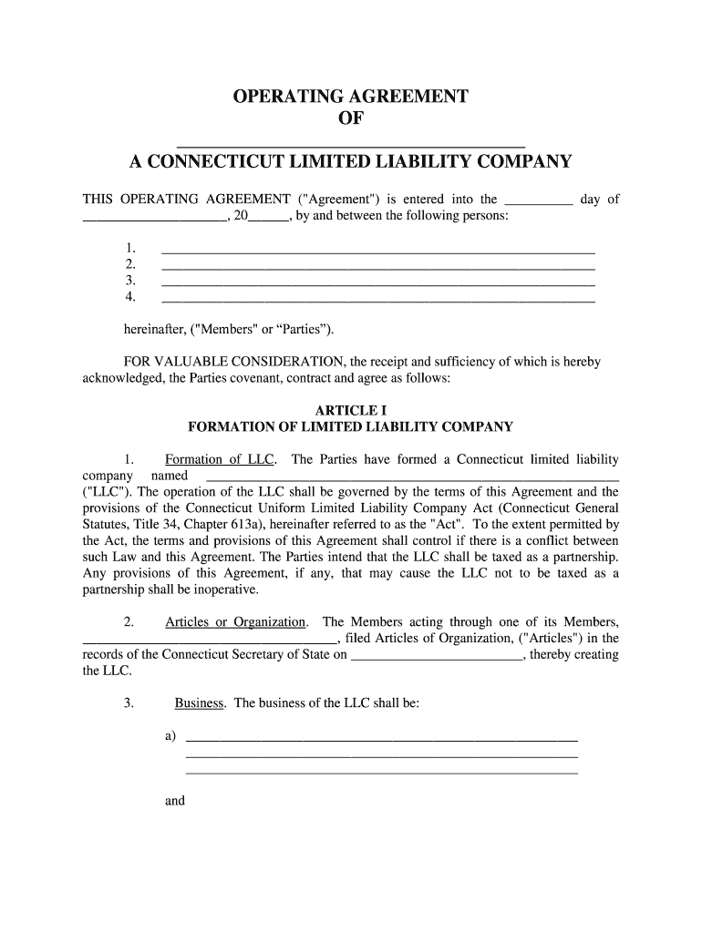 CT 00LLC 1  Form