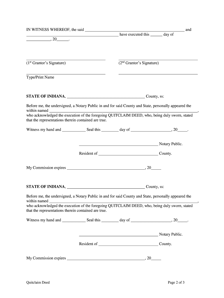 Indiana 2 1  Form