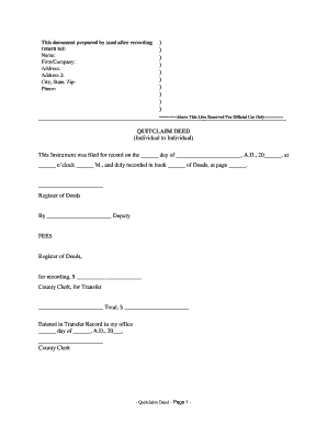 Kansas Deed Estate  Form