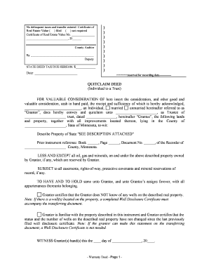 Minnesota Trust  Form