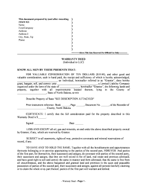 Nd Llc  Form