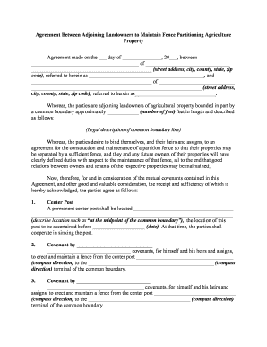 Fence Permit Application  Form