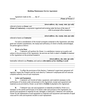 Service Agreement  Form