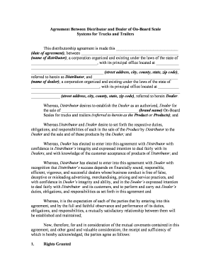 Agreement Dealer Paper  Form