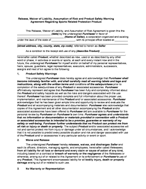 Liability Product  Form