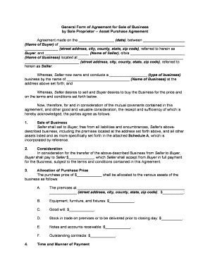 Business Sole Proprietor  Form