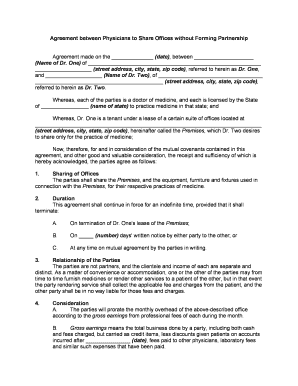 Agreement Share Form