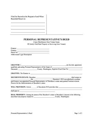 Transferring Property  Form