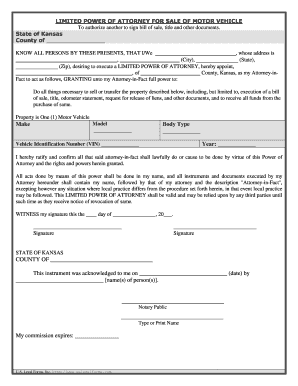 Ks Vehicle Form