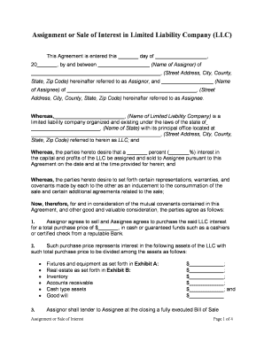 Limited Company Llc  Form