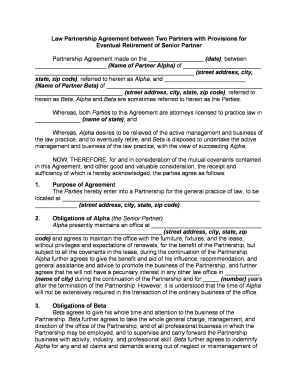 Partnership Documents  Form