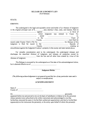 assignment of judgment lien