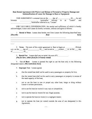Personal Waiver Property  Form