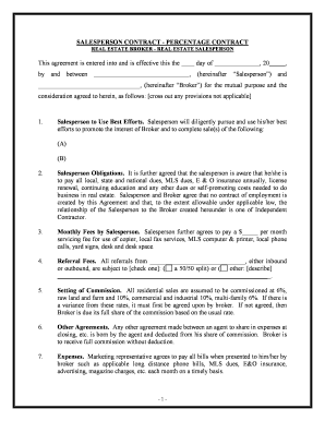 Contract Real Estate  Form