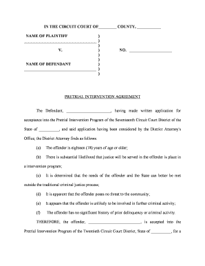 Pretrial Sample Order  Form