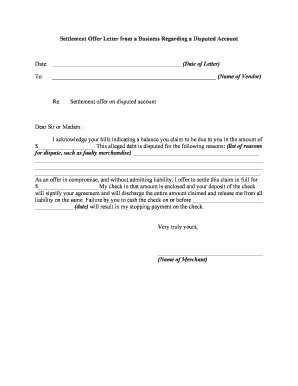 Offer Letter Form