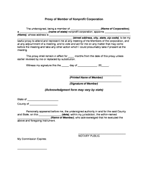 Nonprofit Form