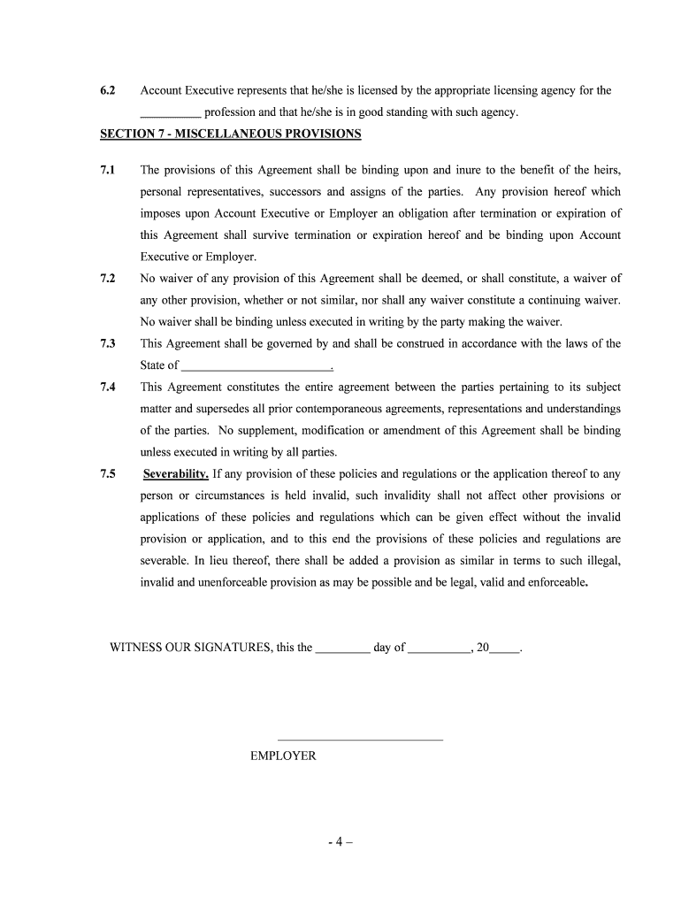 Independent Contractor Agreement  Form