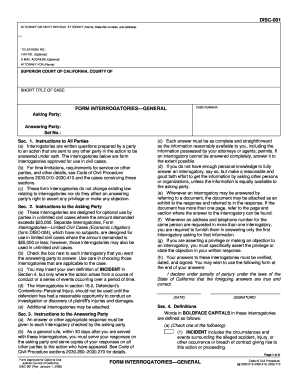 California Form Fill