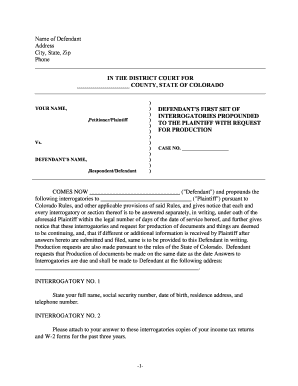 Co Defendant  Form