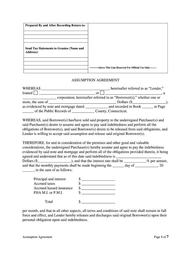 Ct Agreement  Form
