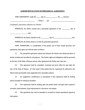 Kansas Revocation  Form