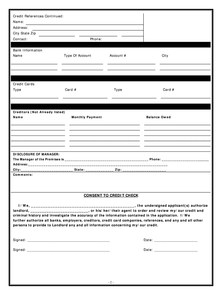 Kansas Commercial Rental Lease Application Questionnaire  Form