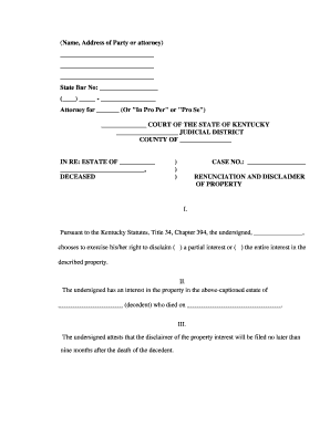 Specific Property Legal Forms