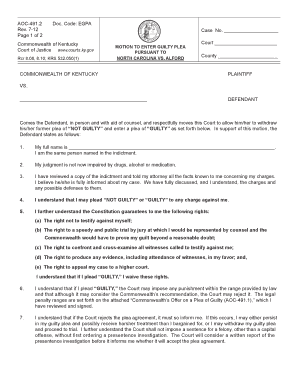 AOC 496 2 DOC Code PEXC Rev 7 16 Page 1 of 2 Commonwealth  Form