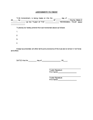 Massachusetts Trust  Form