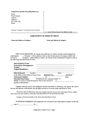 Maryland Deed  Form