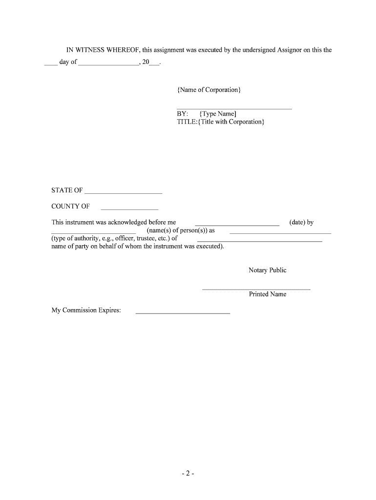 minnesota assignment of mortgage form