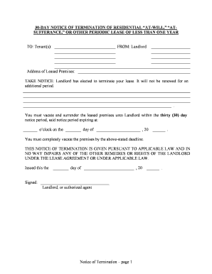 Missouri Tenancy  Form