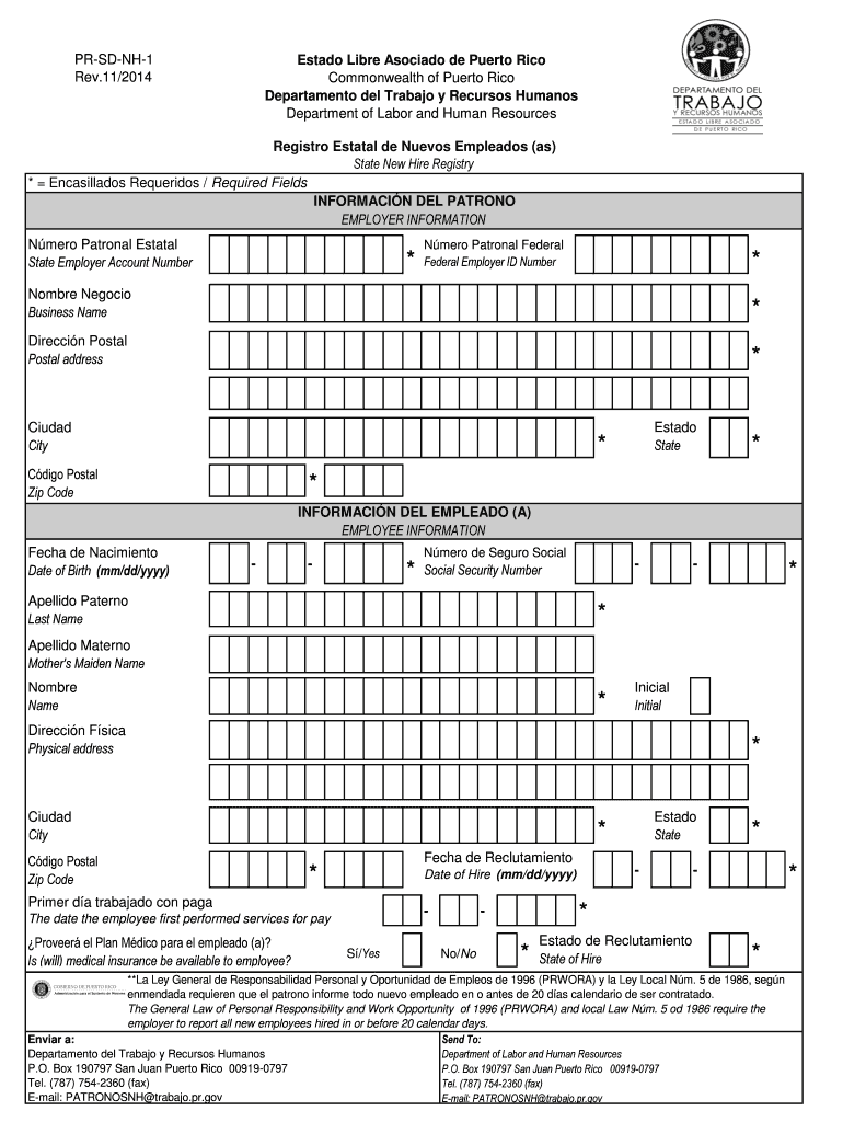 Pr Sd Nh 1  Form