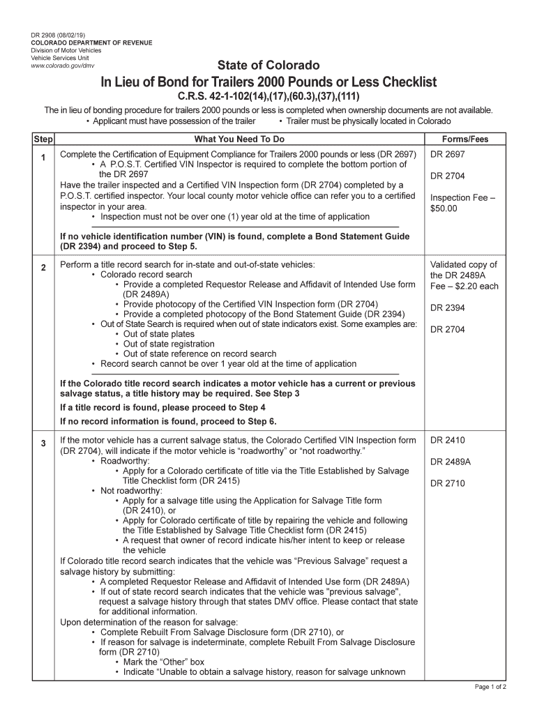 Certification of Equipment Compliance for Homemade Colorado Gov  Form