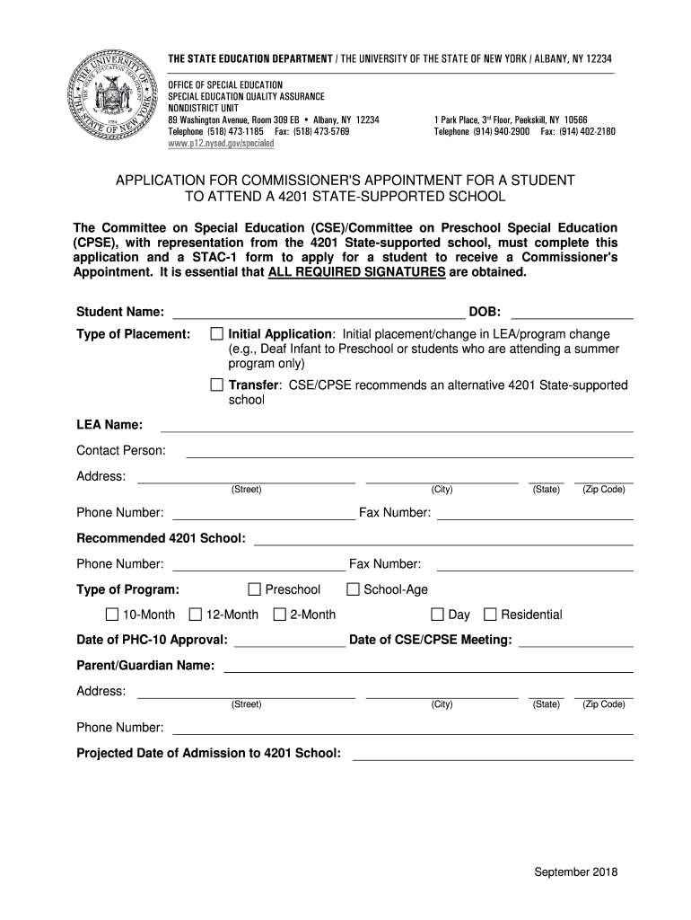 Quality Assurance P 12 New York State Education Department  Form