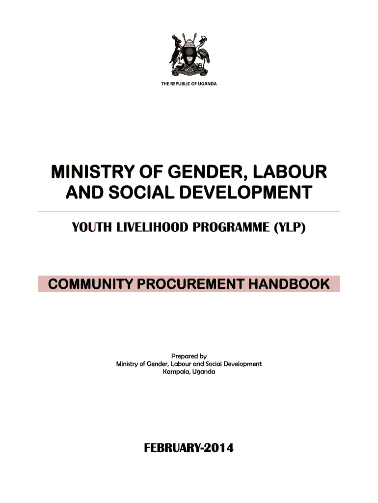 Youth Livelihood Program Forms