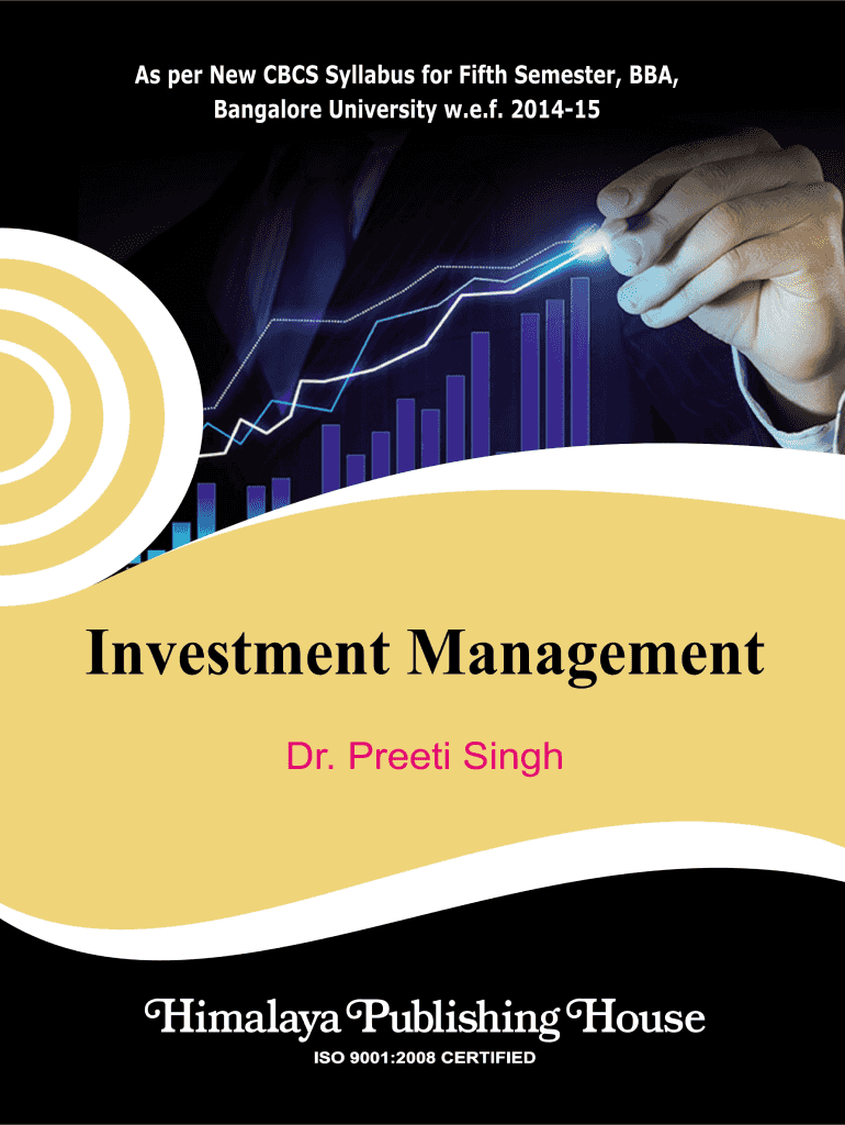 Investment Management Book by Preeti Singh PDF  Form