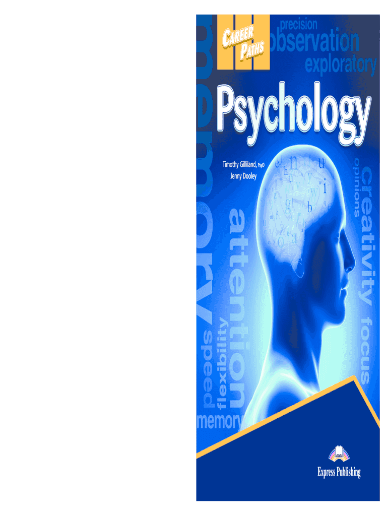 Career Paths Psychology Teacher's Book PDF | airSlate SignNow