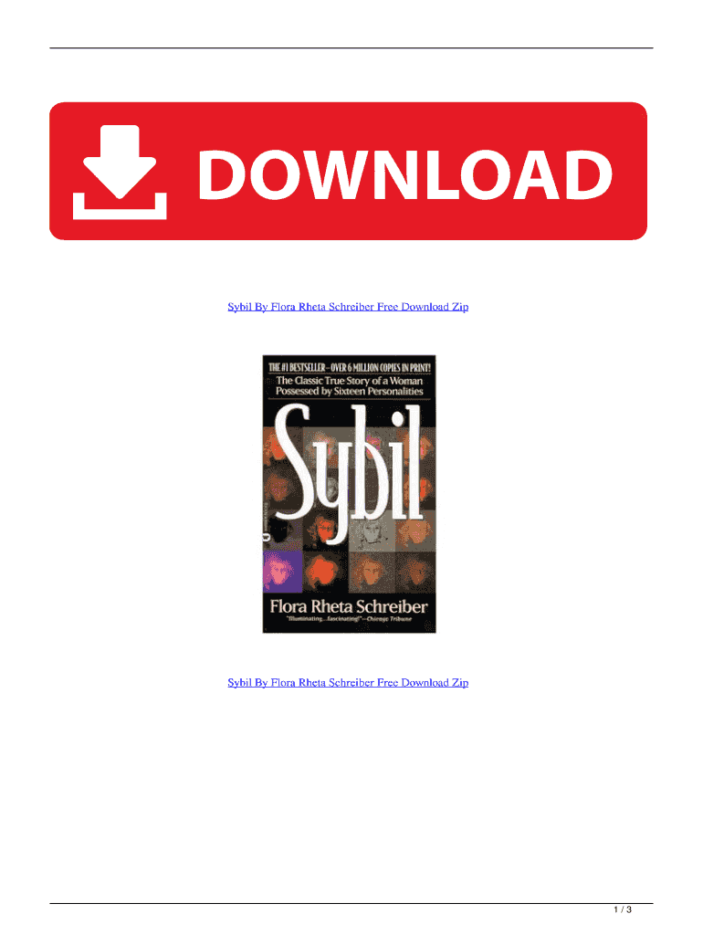 Sybil Book PDF  Form