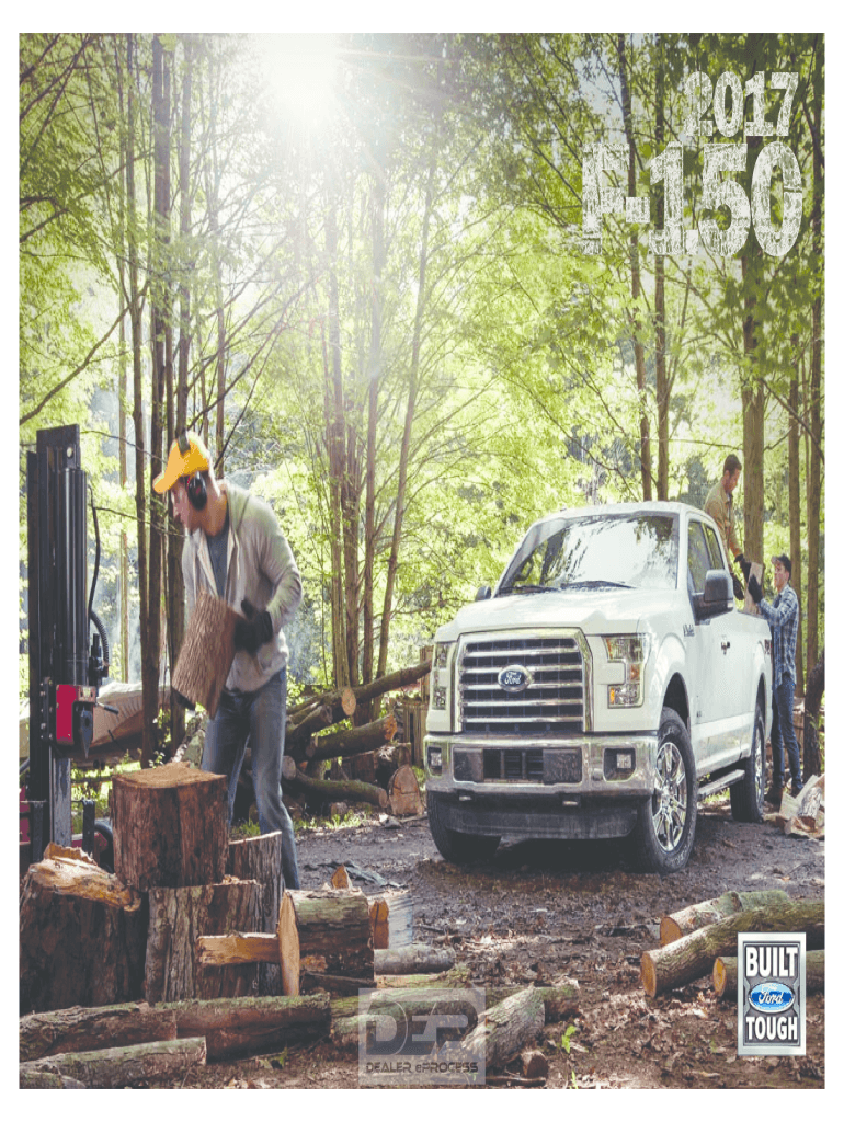 Ford F150 Brochure  Form