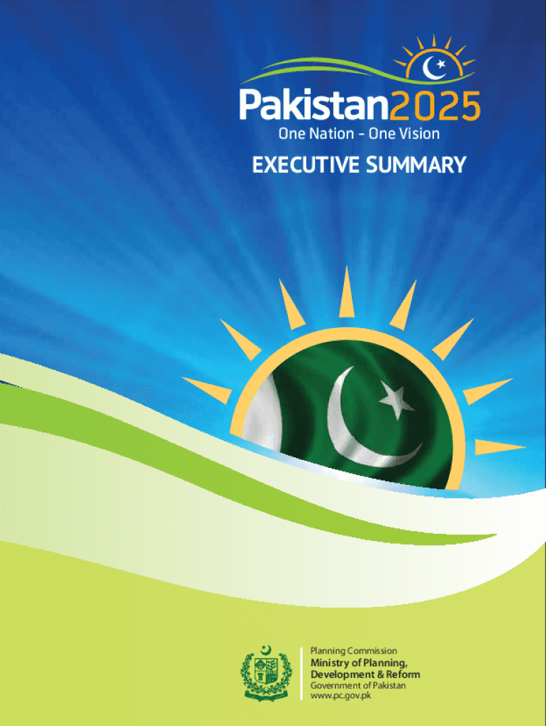Pakistan Executive Summary  Form