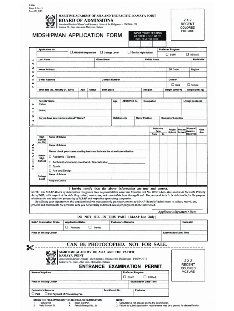 Amosup Consent Form