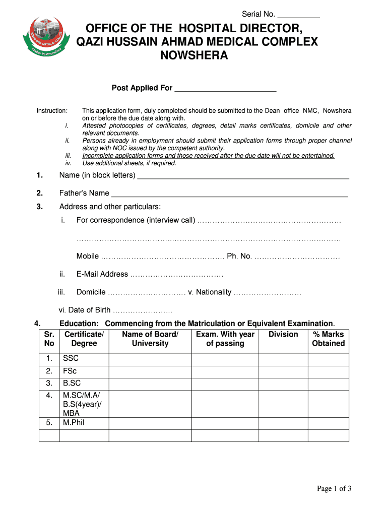 Nmcn Jobs  Form