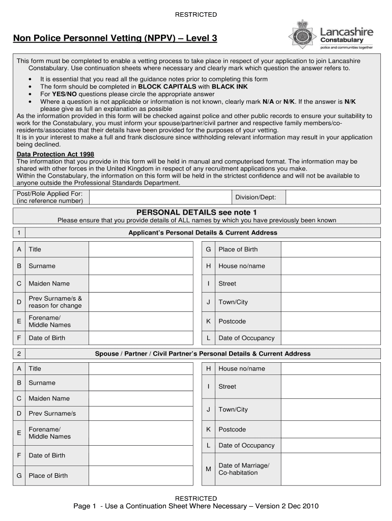 Nppv3  Form